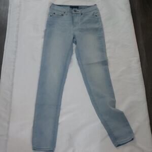 Aeropostale High Waisted Jegging Jean 0 Light Wash Casual Comfy Boho Streetwear